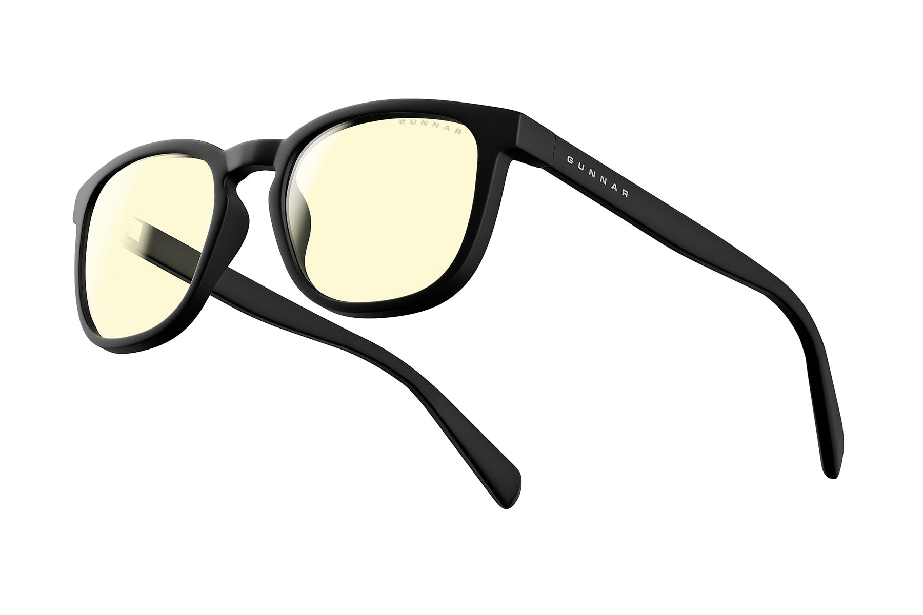Gunnar Oakland Eyeglasses, In Onyx/Amber Natural
