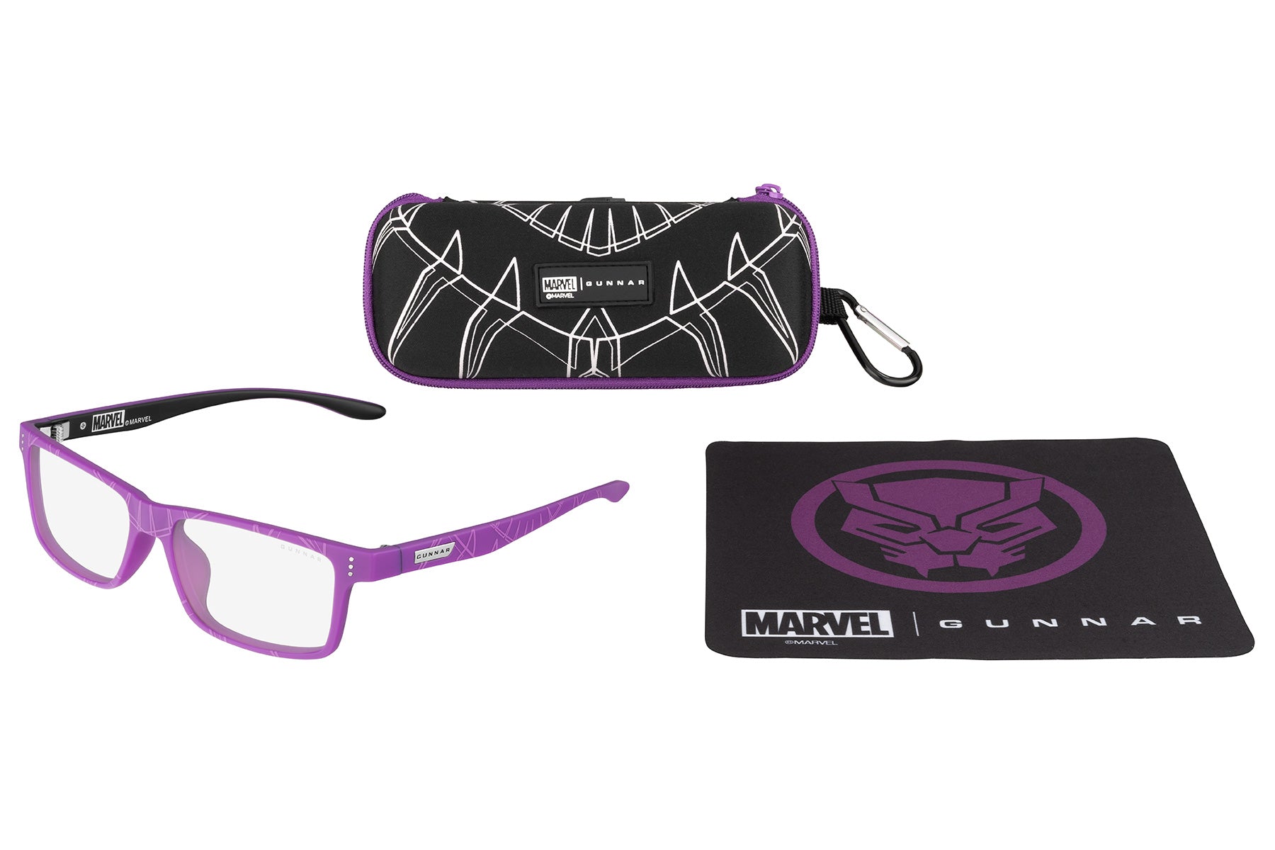 Blue Light Glasses For Teens | Cruz Black Panther Edition - GUNNAR