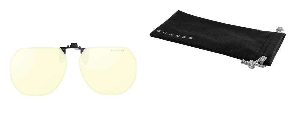 Rimless Blue Light Moffet Clip-On Glasses - GUNNAR