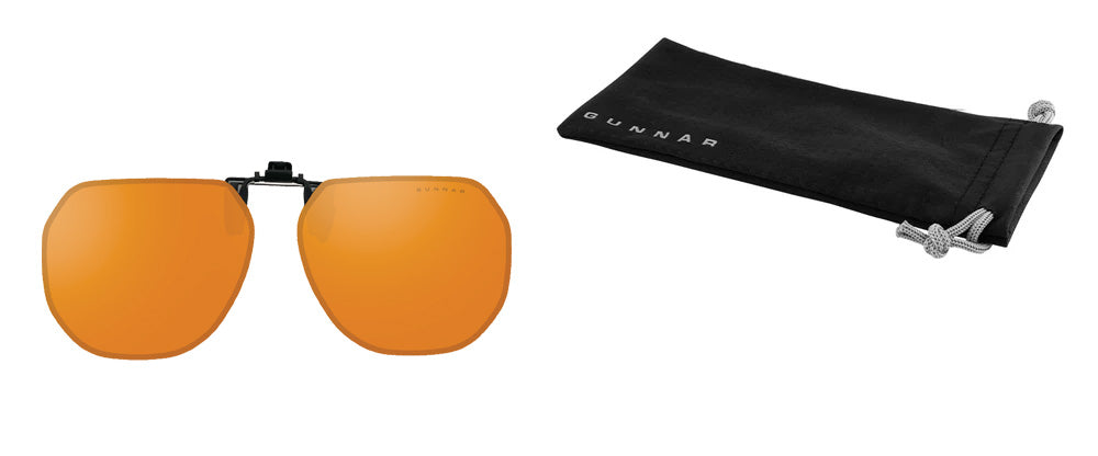 Rimless Blue Light Moffet Clip-On Glasses - GUNNAR