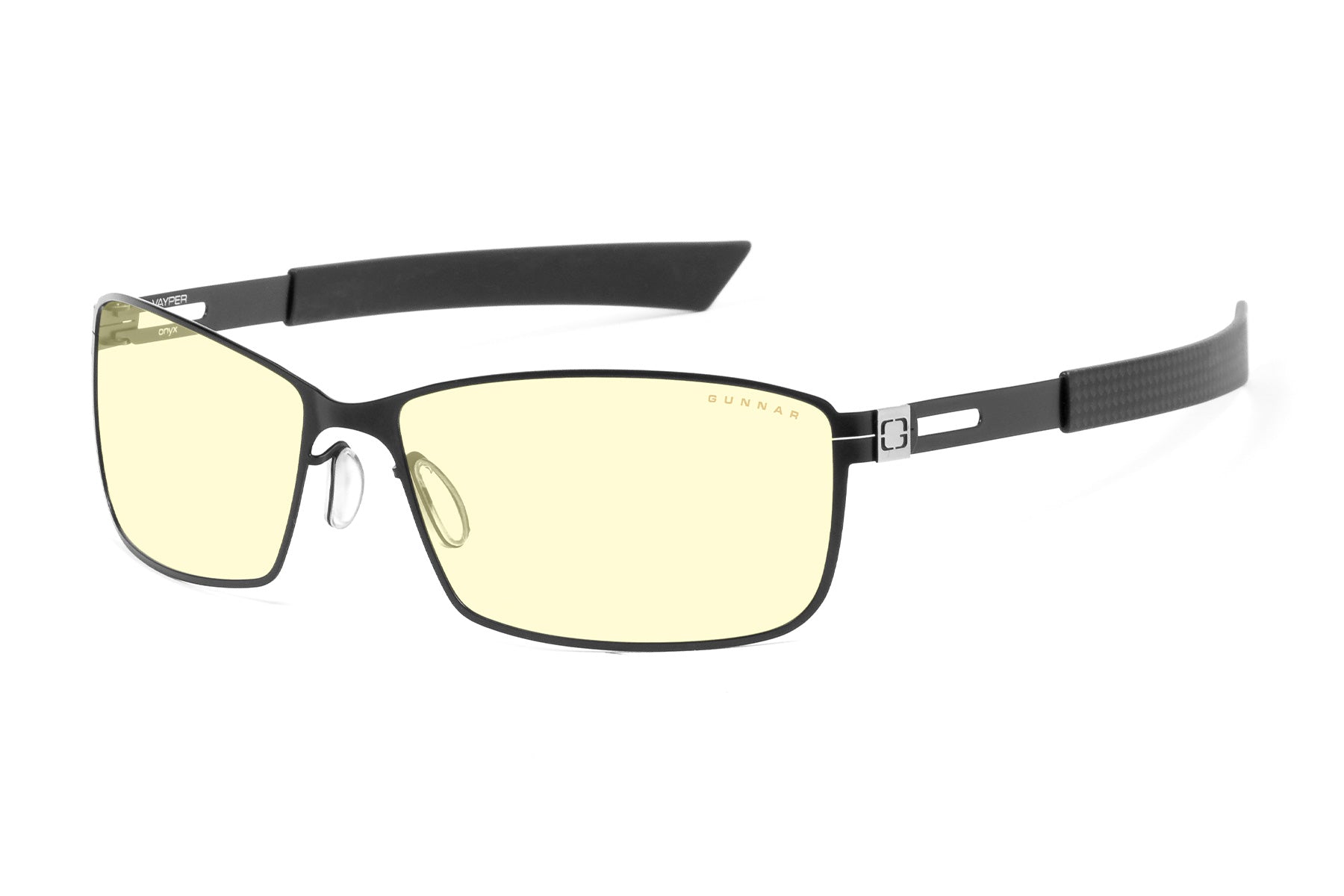 GUNNAR ゲーミング アイウェア Vayper - Onyx Gaming Glasses | Blue Light Filter Glasses | Vayper - GUNNAR