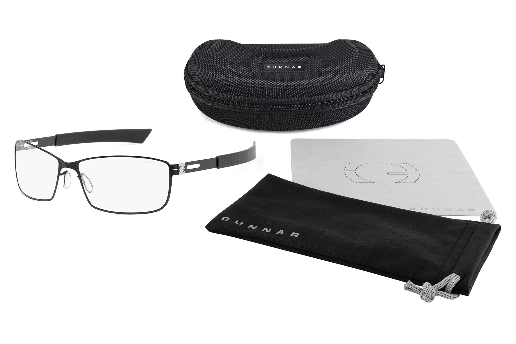 GUNNAR ゲーミング アイウェア Vayper - Onyx Gaming Glasses | Blue Light Filter Glasses | Vayper - GUNNAR