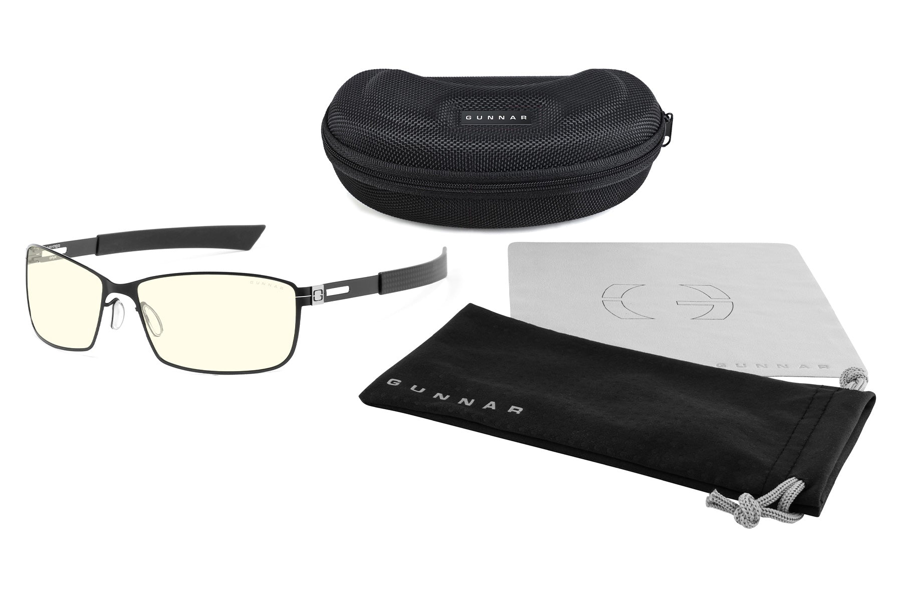 GUNNAR ゲーミング アイウェア Vayper - Onyx Gaming Glasses | Blue Light Filter Glasses | Vayper - GUNNAR